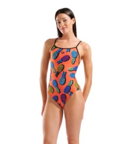 Arena Women's Pineapples Swimsuit Tie Back