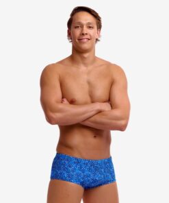 Funky Trunks Men's Sidewinder Trunks Pebble Beach