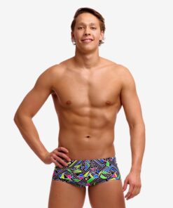 Funky Trunks Men's Sidewinder Trunks Bits of Peace